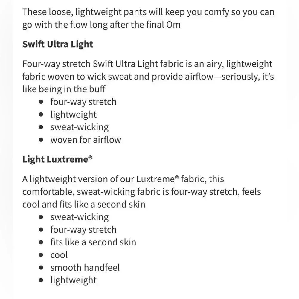 Lululemon Om Pant - Picture 9 of 9